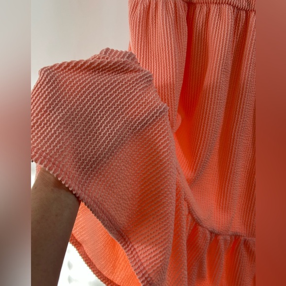 Simply Southern NWT Women’s Dress Size Medium Peach Color - Picture 7 of 11